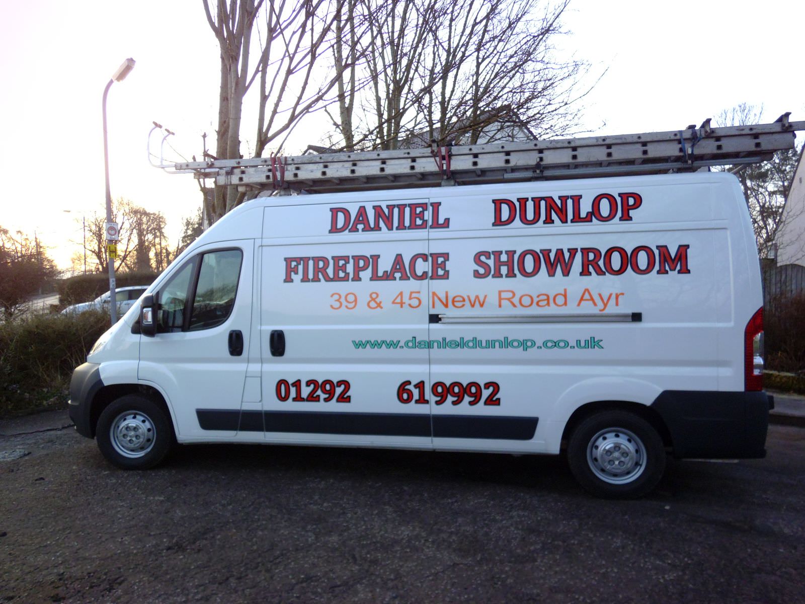 About Daniel Dunlop's Fireplace Showroom, Ayr